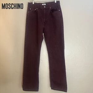 Moschino Dark Purple Jeans 33" waist 32" inseam Gently worn 70% cotton/30% poly